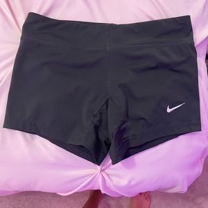 Grey Nike volleyball shorts